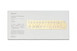 TRAVELER'S Company Brass Stencil Bookmark [Numbers] -Stationery Sale Store midori brass stencil bookmark numbers 42168 packaging