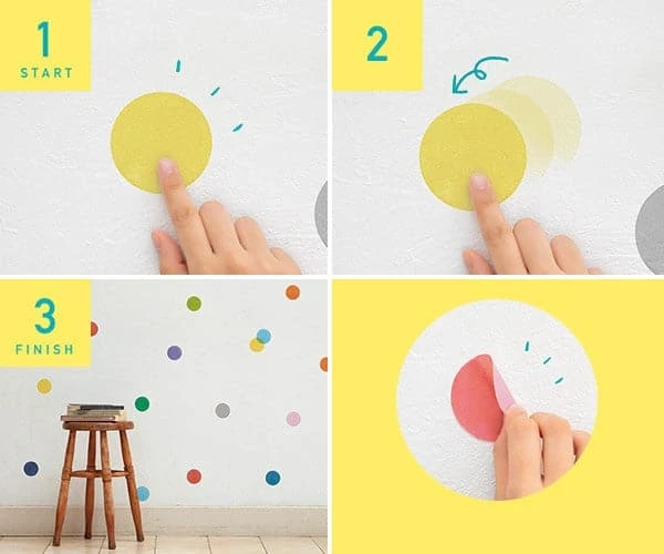 Midori Electrostatic Wall Stickers 2 Midori Electrostatic Wall Stickers - Image 2