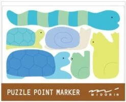 Midori Puzzle Point Marker - Sea Creatures