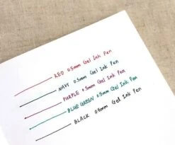 Iconic Mild Gel Pen -Stationery Sale Store mildgelpen 9