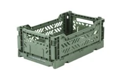 Aykasa Folding Crate [Mini] -Stationery Sale Store mini almond green scaled 1