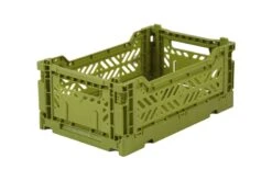 Aykasa Folding Crate [Mini] -Stationery Sale Store mini olive scaled 1