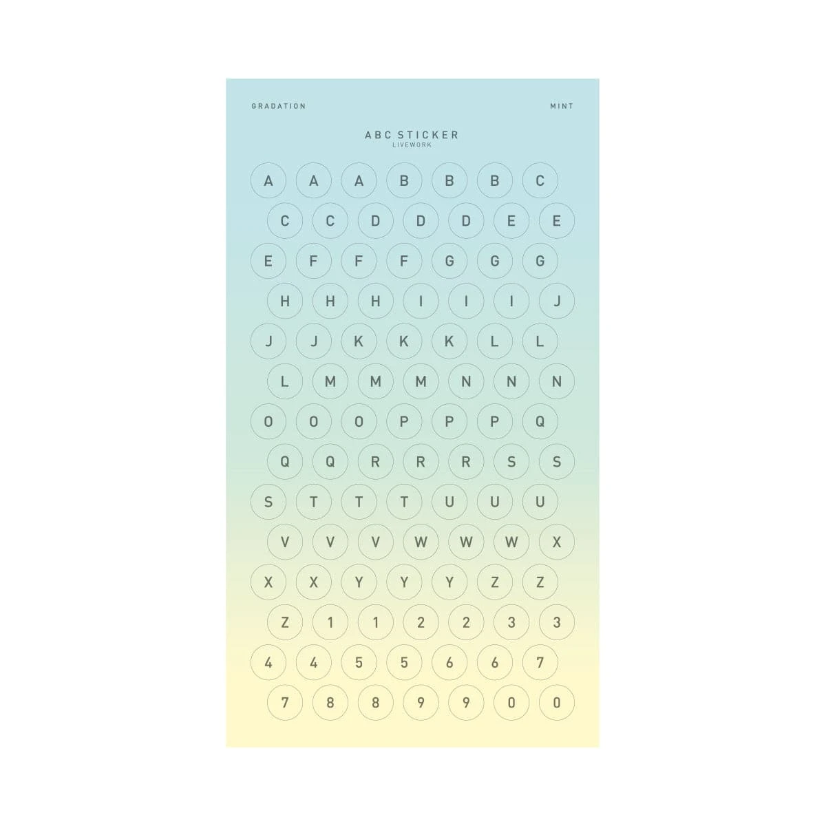 Livework ABC Sticker 11 Livework ABC Sticker - Image 11