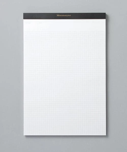 Mnemosyne Staple Bound Notepad N187A -- A4 : Graph 3 Mnemosyne Staple Bound Notepad N187A -- A4 : Graph - Image 3