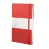 Moleskine Large Red Notebook -- Ruled
