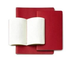 Moleskine Red Extra Large Ruled Cahier (Pack Of 3)