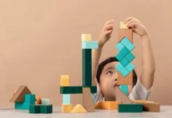 Kokuyo Kizuki No Ki Wooden Blocks - HOUSE 7 Kokuyo Kizuki No Ki Wooden Blocks - HOUSE -Stationery Sale Store more kizuki01