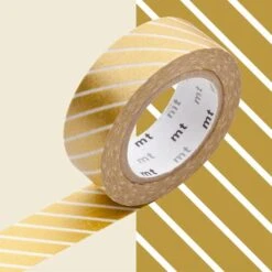 MT Masking Tape -- 1P Deco -- Stripe Gold