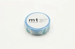 MT Masking Tape 1P Deco - Triangle And Diamond Blue 7 MT Masking Tape 1P Deco - Triangle And Diamond Blue -Stationery Sale Store mt washi masking tape diamond triangle blue mt01d336z 3