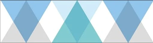 MT Masking Tape 1P Deco - Triangle And Diamond Blue 2 MT Masking Tape 1P Deco - Triangle And Diamond Blue - Image 2