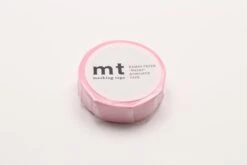 MT Washi Masking Tape -- Pastel Pink -Stationery Sale Store mt01p304 pastel pink 300 f