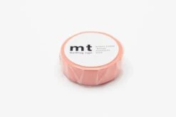 MT Washi Masking Tape Roll Salmon Pink -Stationery Sale Store mt washi masking tape 1p mt01p188z salmon pink pack