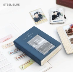 Iconic Album V.3 -Stationery Sale Store my polaroid steel blue