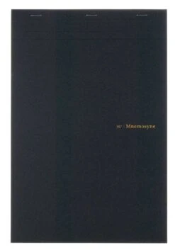 Mnemosyne Staple Bound Notepad N187A -- A4 : Graph