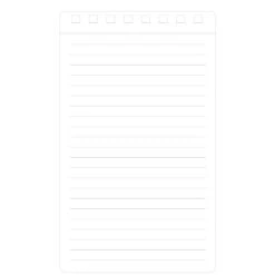 Mnemosyne Memo Book -- B7 : Ruled -Stationery Sale Store n192a 02