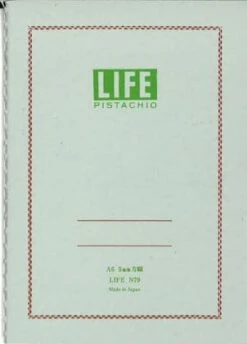 Life Pistachio Notebook A6