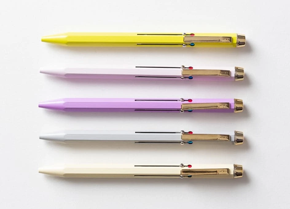 Basic Utility 4-Colour Ballpoint Pen - Grey 2 Basic Utility 4-Colour Ballpoint Pen - Grey - Image 2