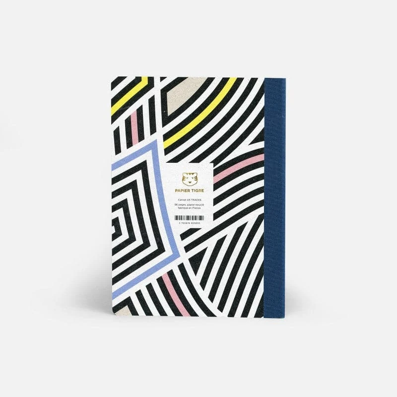 Papier Tigre Notebook - Tracks, A5 Dot Grid 3 Papier Tigre Notebook - Tracks, A5 Dot Grid - Image 3