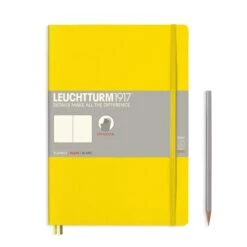 Leuchtturm1917 Softcover Notebook B5 - Lemon 5 Leuchtturm1917 Softcover Notebook B5 - Lemon -Stationery Sale Store notebook composition b5 softcover 123 numbered pages lemon plain