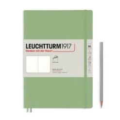 Leuchtturm1917 Softcover Notebook B5 - Sage 5 Leuchtturm1917 Softcover Notebook B5 - Sage -Stationery Sale Store notebook composition b5 softcover 123 numbered pages sage plain
