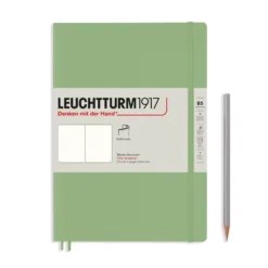 Leuchtturm1917 Softcover Notebook B5 - Sage -Stationery Sale Store notebook composition b5 softcover 123 numbered pages sage plain scaled