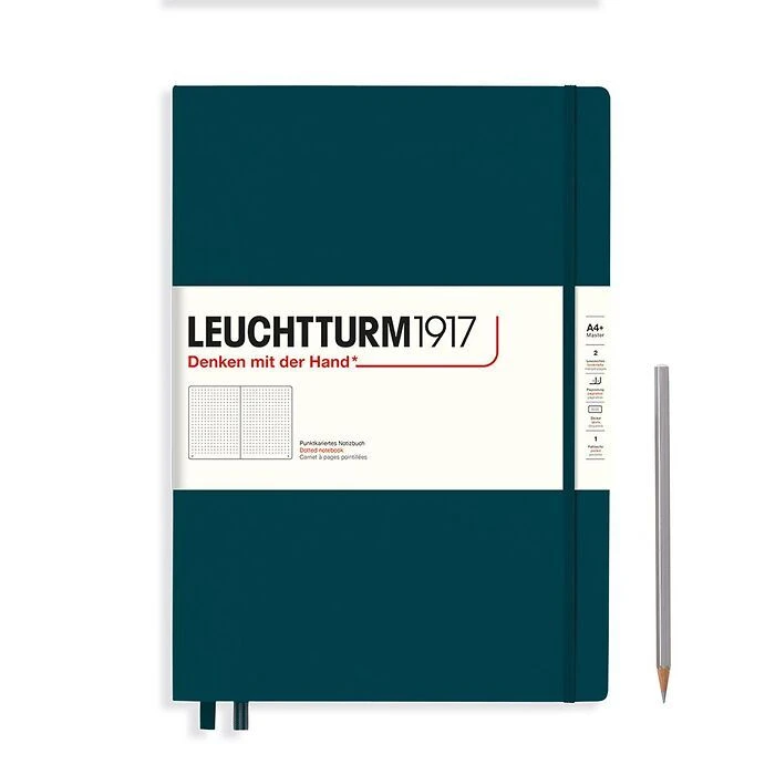 Leuchtturm1917 Hardcover Master Classic Notebook - A4+ (Dotted) 1 Leuchtturm1917 Hardcover Master Classic Notebook - A4+ (Dotted)
