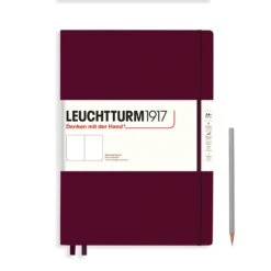 Leuchtturm1917 Hardcover Master Classic Notebook - A4+ (Plain) 7 Leuchtturm1917 Hardcover Master Classic Notebook - A4+ (Plain) -Stationery Sale Store notebook master classic a4 hardcover 235 numbered pages port red plain