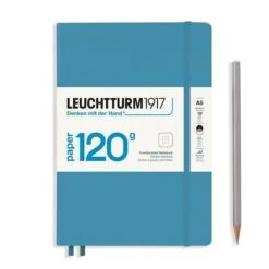LEUCHTTURM1917 120g Notebook Edition Medium - A5 (Plain, Dotted, Lined) -Stationery Sale Store notebook medium a5 edition 120 hardcover 203 numbered pages nordic blue dotted