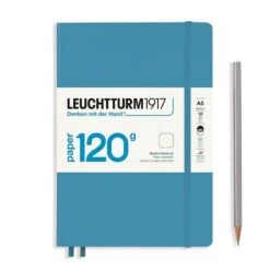LEUCHTTURM1917 120g Notebook Edition Medium - A5 (Plain, Dotted, Lined) -Stationery Sale Store notebook medium a5 edition 120 hardcover 203 numbered pages nordic blue plain