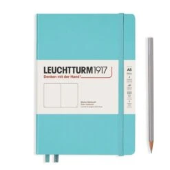 Leuchtturm1917 Classic Hardcover Notebook A5 -Stationery Sale Store notebook medium a5 hardcover 251 numbered pages aquamarine plain