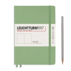 Leuchtturm1917 Classic Hardcover Notebook A5 -Stationery Sale Store notebook medium a5 hardcover 251 numbered pages sage plain