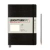 Leuchtturm 1917 Softcover A5 Notebook - Black