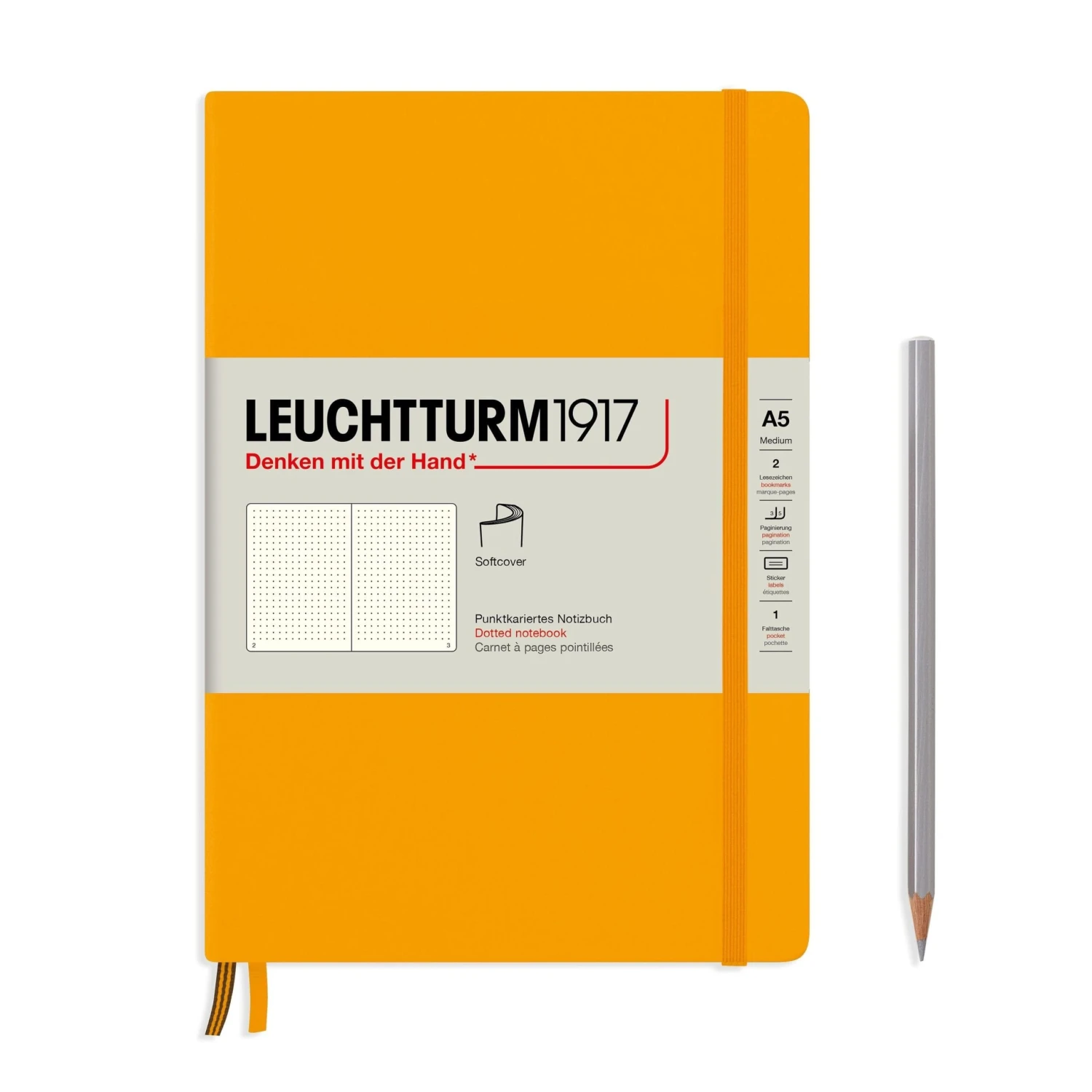 Leuchtturm1917 Softcover Notebook A5 - Rising Sun 1 Leuchtturm1917 Softcover Notebook A5 - Rising Sun