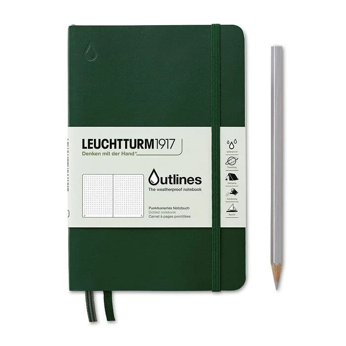 LEUCHTTURM1917 Paperback Outlines Notebook B6+ (Dotted) 1 LEUCHTTURM1917 Paperback Outlines Notebook B6+ (Dotted)