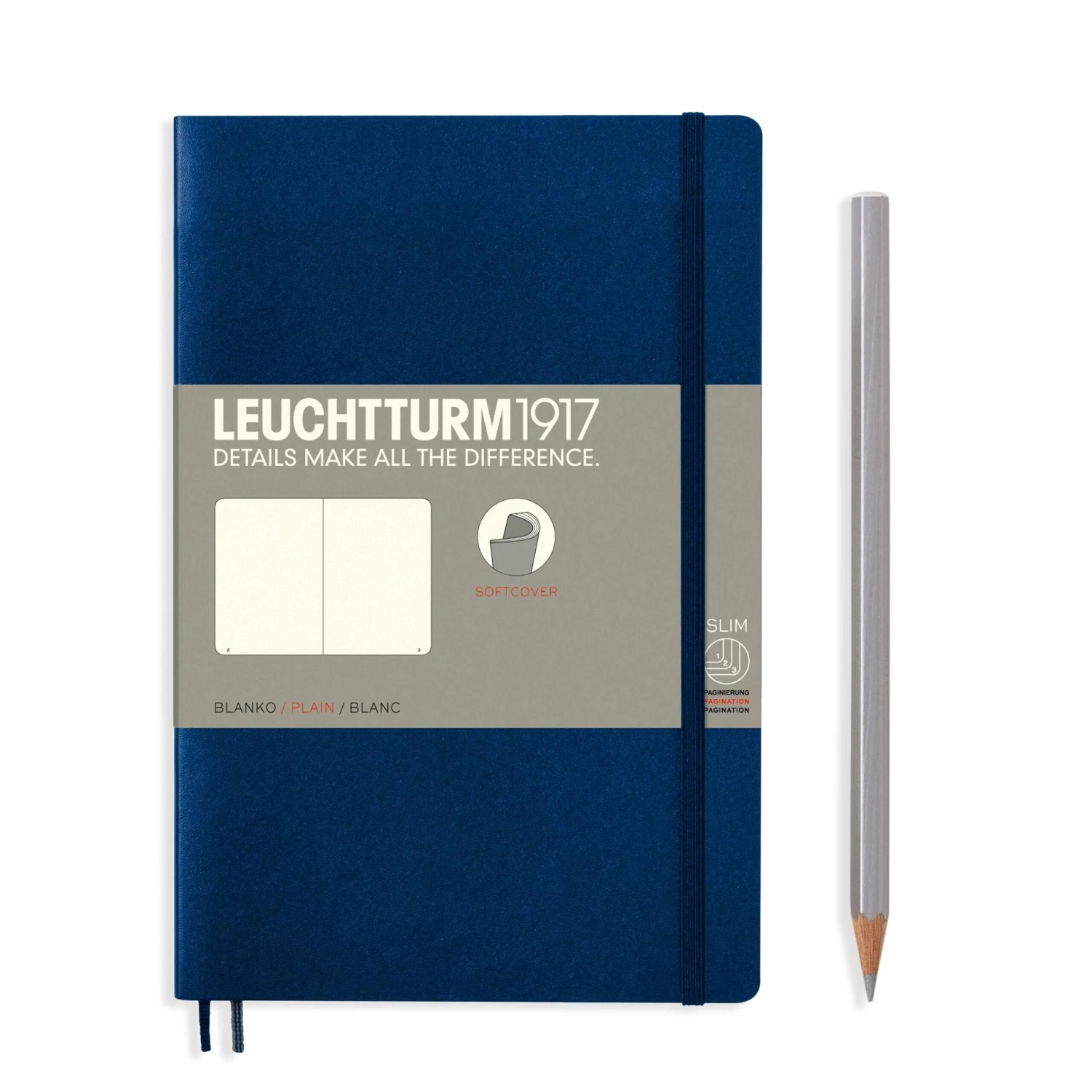 Leuchtturm1917 Softcover Navy B6 1 Leuchtturm1917 Softcover Navy B6