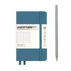 Leuchtturm 1917 Notebook, A6 - Stone Blue