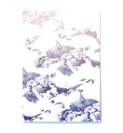 Quartier Libre Papier Notebook (A5, Lined) - Nuages