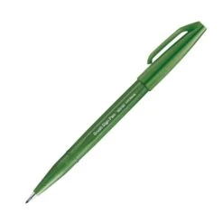 Pentel Touch Brush Sign Pen -Stationery Sale Store olivegreen