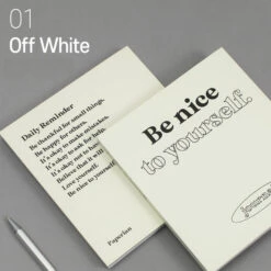 Paperian Be Nice To Yourself Diary 34 Paperian Be Nice To Yourself Diary -Stationery Sale Store paperian be nice to yourself diary 01offwhite