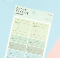 Paperian Colour Palette Stickers - Memo -Stationery Sale Store paperian color palette sticker memo 6