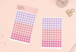 Paperian Colour Palette Stickers - Face -Stationery Sale Store paperian colour palette face 02
