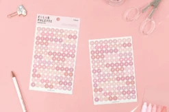 Paperian Colour Palette Stickers - Alphabet & Numbers 15 Paperian Colour Palette Stickers - Alphabet & Numbers -Stationery Sale Store paperian colour palette stickers alphabetnumbers 02