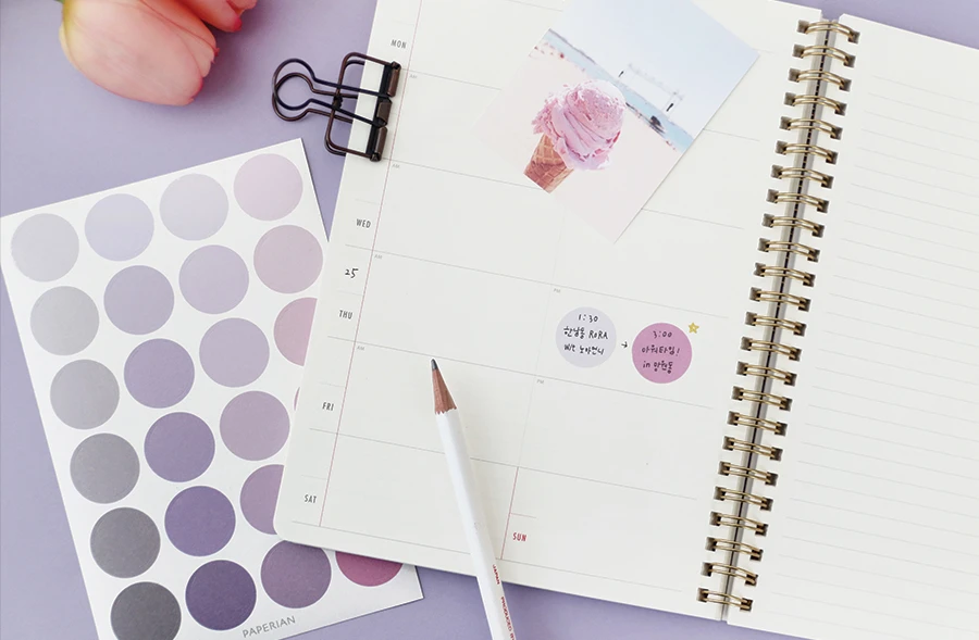 Paperian Colour Palette Stickers - Round 4 Paperian Colour Palette Stickers - Round - Image 4