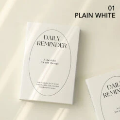 Paperian Daily Reminder 6 Month Planner -Stationery Sale Store paperian daily reminder 6month 01plainwhite