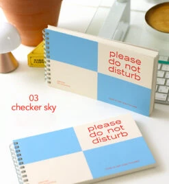 Paperian Do Not Disturb 6 Month Planner 27 Paperian Do Not Disturb 6 Month Planner -Stationery Sale Store paperian donotdisturb 6month planner 03checkersky