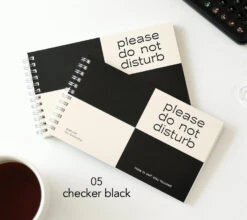 Paperian Do Not Disturb 6 Month Planner 29 Paperian Do Not Disturb 6 Month Planner -Stationery Sale Store paperian donotdisturb 6month planner 05checkerblack