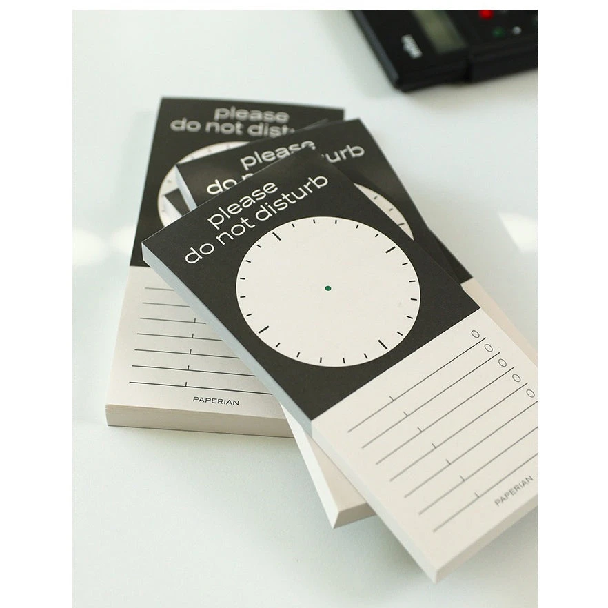 Paperian Do Not Disturb Memopad Time 6 Paperian Do Not Disturb Memopad Time - Image 6