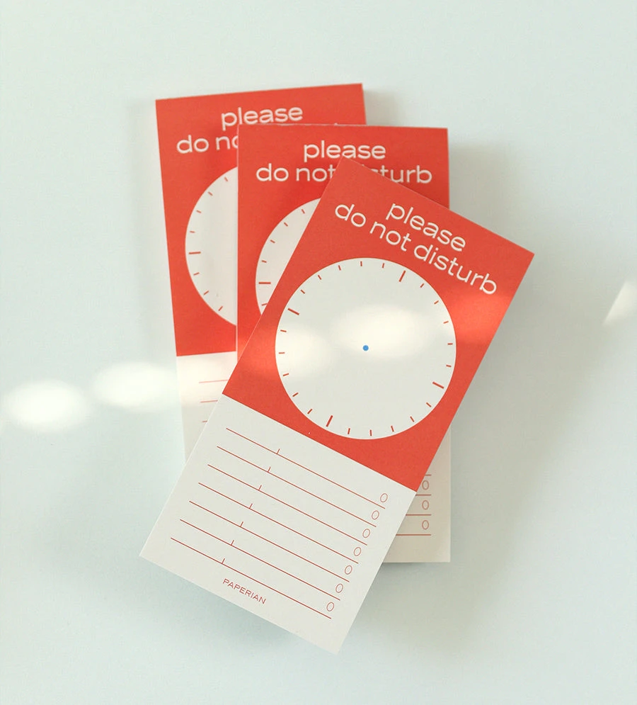 Paperian Do Not Disturb Memopad Time 7 Paperian Do Not Disturb Memopad Time - Image 7