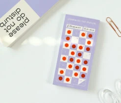 Paperian Do Not Disturb Memopad Tracker -Stationery Sale Store paperian donotdisturb memopad tracker lilac