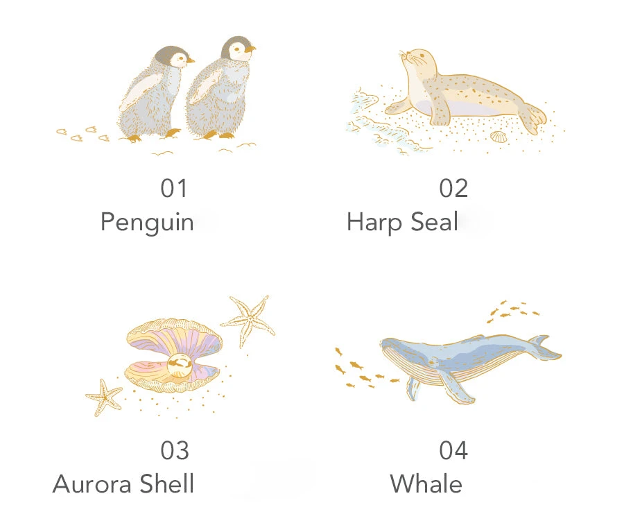 Paperian Letter Set - Sea 2 Paperian Letter Set - Sea - Image 2